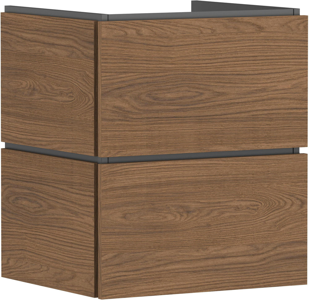 HANSGROHE Xilesa E Waschtischunterschrank 530 mm mit 2 Schubkästen und PushOpen