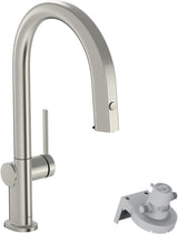 HANSGROHE Aqittura M91 Filtersystem 210 mit Ausziehschlauch – Chrom, 1 Jet, gefiltertes Wasser