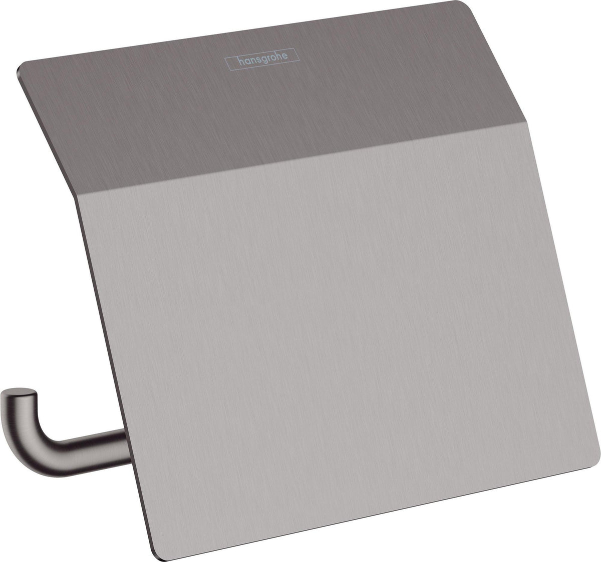HANSGROHE AddStoris Papierrollenhalter mit Deckel, Chrom, Wandmontage