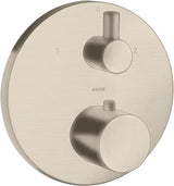 AXOR UNO² Thermostatbatterie mit Ab-/Umstellventil, chrom – 2 Verbraucher, Temperaturbegrenzer