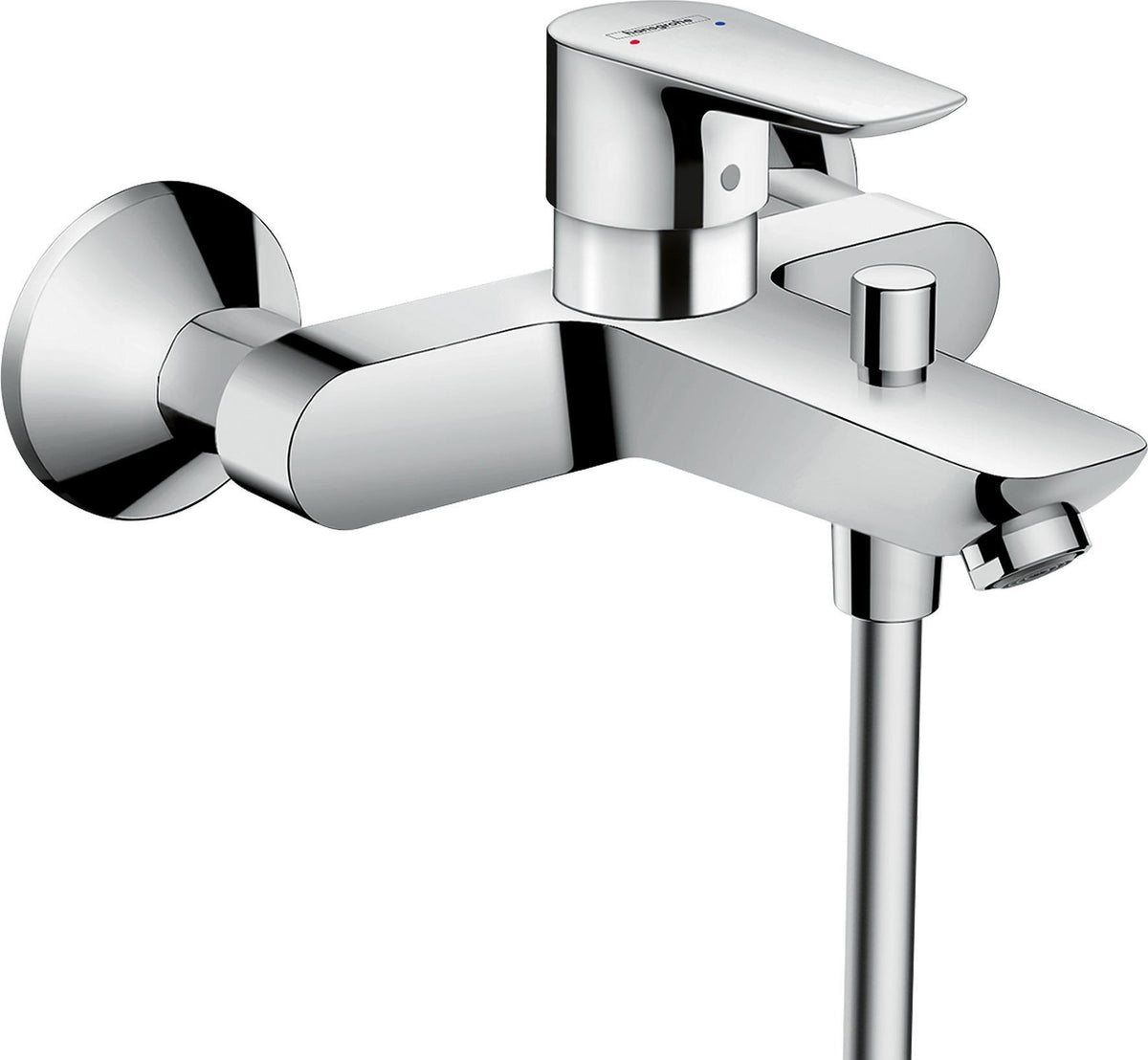 HANSGROHE Talis E Einhebel-Wannenmischer DN 15, 2 Verbraucher, Ausladung 194 mm, Chrom