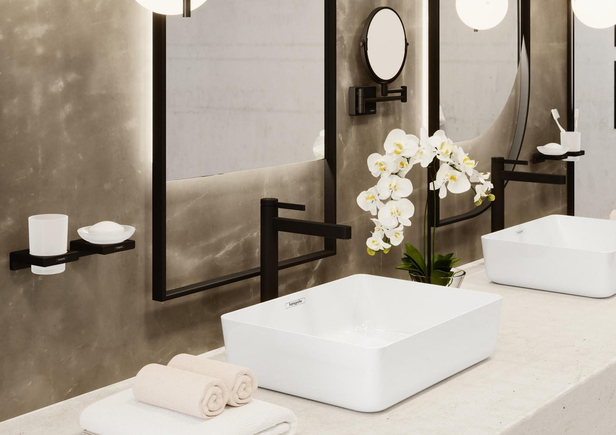 HANSGROHE Finoris 260 Einhebel-Waschtischmischer mit Push-Open Ablaufgarnitur, chrom