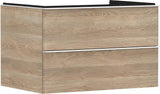 HANSGROHE Waschtischunterschrank Xelu Q 780 mm weiß hochglanz mit SoftClose und Inneneinteilung