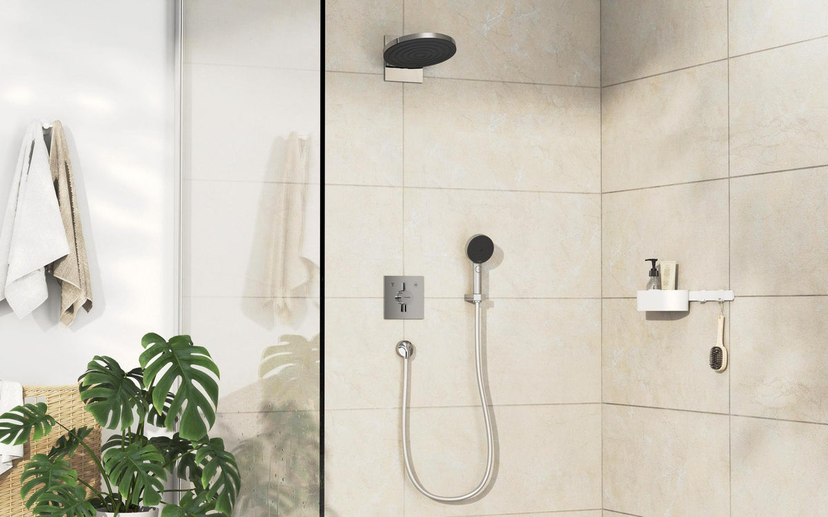 HANSGROHE DuoTurn E Unterputz-Mischer 2 Verbraucher Chrom – Thermostat & Umsteller
