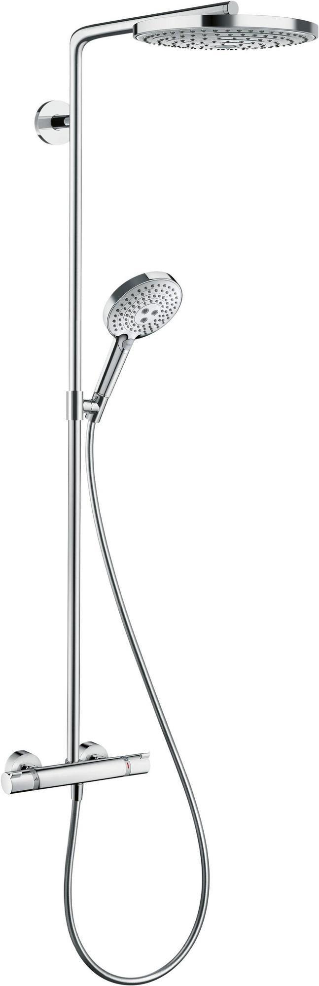 HANSGROHE Raindance Select S 240 Showerpipe Duschsystem mit Thermostat und 2 Strahlarten in Chrom