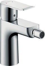 HANSGROHE Metris Einhebel-Bidetmischer DN 15 chrom mit Zugstangen-Ablaufgarnitur
