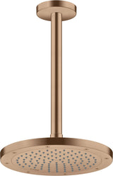 AXOR Kopfbrause 245 1jet EcoSmart Chrom – 245 mm Rain Strahl für Wand- und Deckenmontage