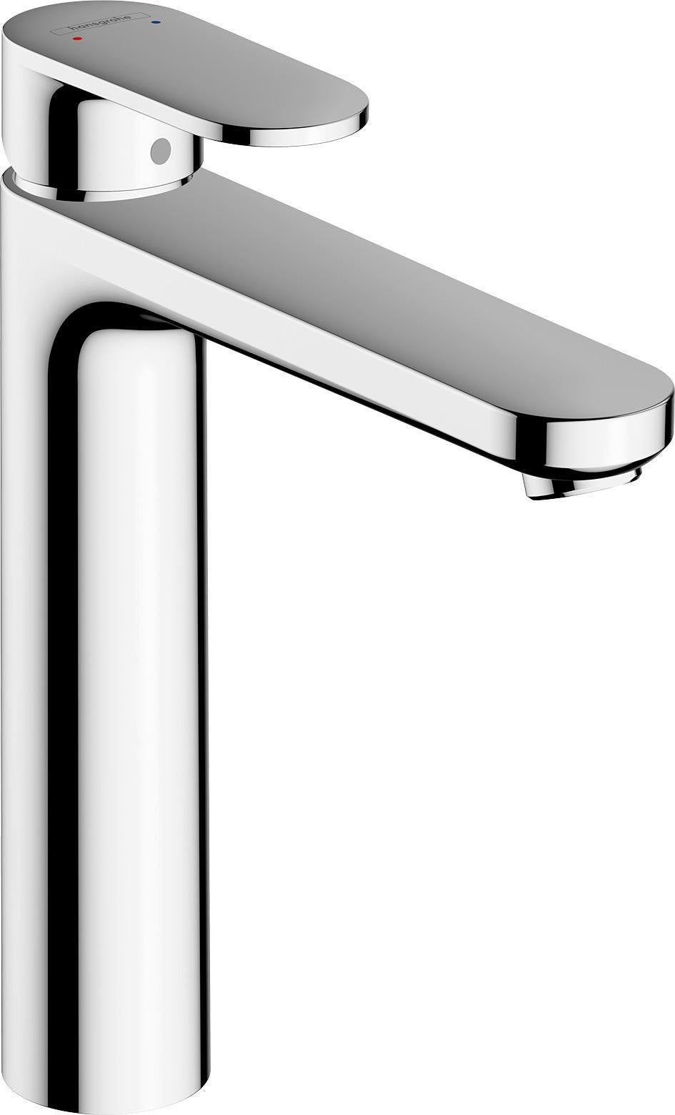 Hansgrohe VERNIS Blend 190 Einhebel-Waschtischmischer mit Zugstangen-Ablaufgarnitur, chrom