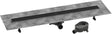 Hansgrohe RainDrain Go Komplettset Duschrinne 1000 mm rückseitig befliesbar für Standard- und flache Installation, matt schwarz