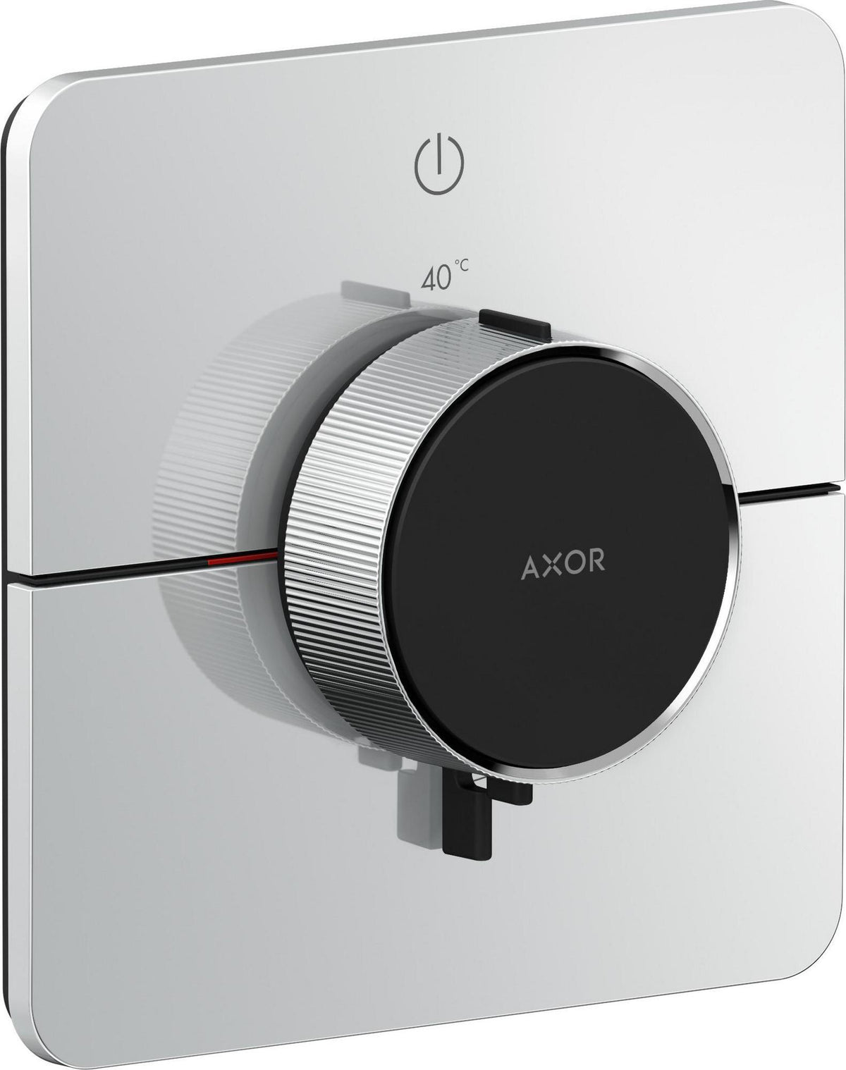 AXOR ShowerSelect ID Thermostat Unterputz softsquare 1 Verbraucher Chrom – präzise Temperatursteuerung