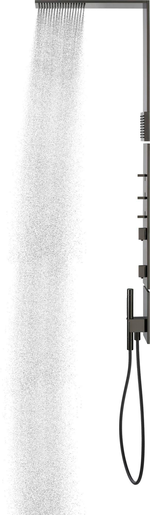 AXOR ShowerComposition Duschpaneel mit Thermostat, Kopf- und Schulterbrause Chrom