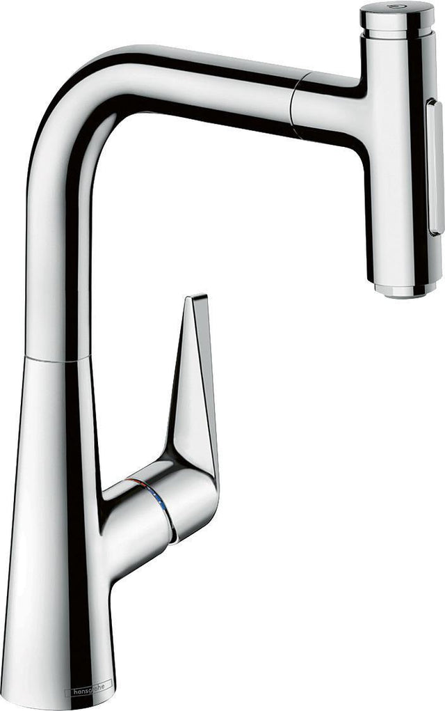 HANSGROHE HG Spültischmischer 220 Select 2jet Ausziehbrause M5110-H220 chrom