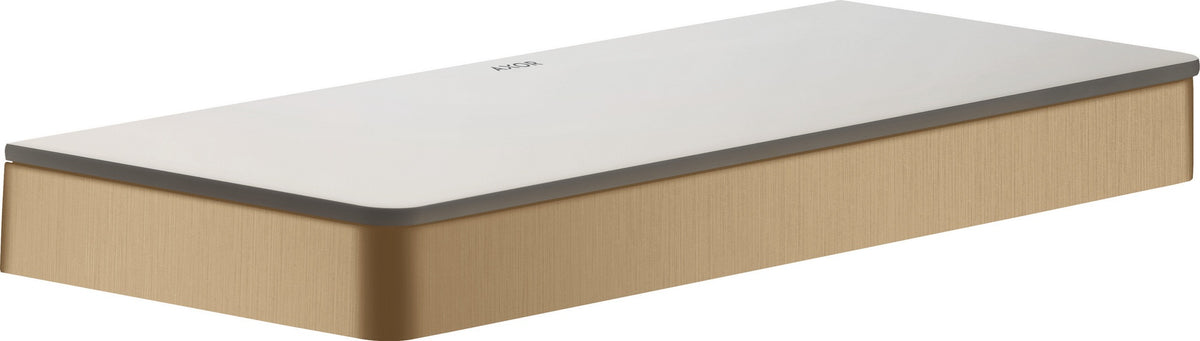 AXOR Universal Softsquare Ablage 300 mm Wandmontage verchromt mit Sicherheitsglas