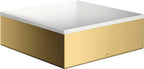 sonstige / polished gold optic / Becken mittig, Designrahmen polished gold optic