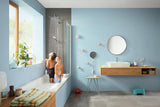 HANSGROHE Talis E Einhebel-Waschtischmischer 110 mit Ablaufgarnitur, chrom – ComfortZone, 5 l/min