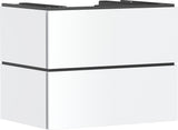 HANSGROHE Xilesa E Waschtischunterschrank 780 mm, 2 Schubkästen, Push-Open, SoftClose, Wandmontage