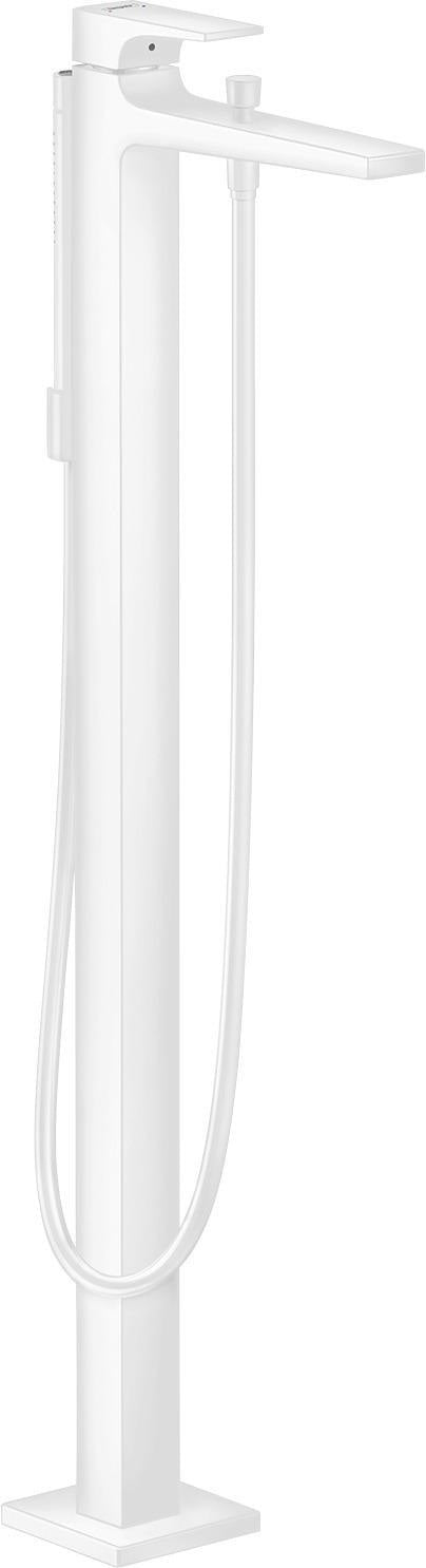 HANSGROHE Metropol Einhebel-Wannenmischer bodenstehend DN15 Chrom mit Stabhandbrause