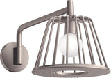 AXOR LampShower Nendo Kopfbrause 275 mm Chrom mit LED-Beleuchtung und Brausearm