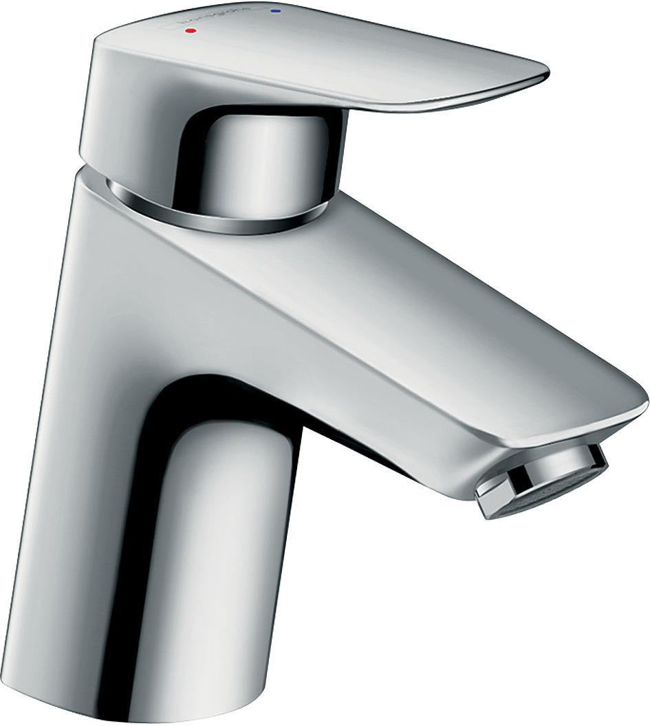 Hansgrohe Logis Einhebel-Waschtischmischer 70 DN 15 Chrom mit Push-Open Ablaufgarnitur