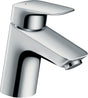 Hansgrohe Logis Einhebel-Waschtischmischer 70 DN 15 Chrom mit Push-Open Ablaufgarnitur