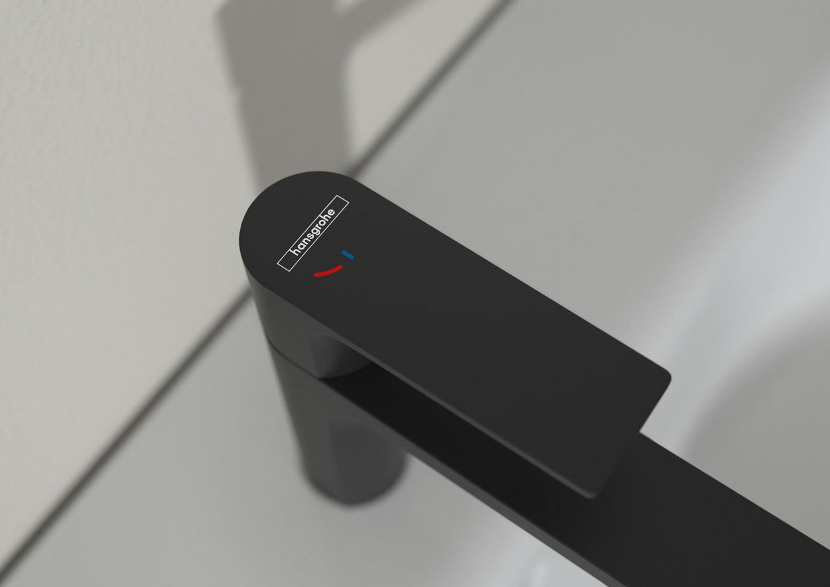 HANSGROHE Rebris S Einhebel-Waschtischmischer 110 mit Zugstangen-Ablaufgarnitur chrom