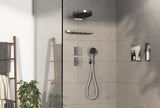 HANSGROHE ShowerSelect Comfort E Absperrventil UP Chrom für 3 Verbraucher