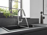 HANSGROHE Focus M41 Einhebel-Küchenmischer 240 mit Ausziehbrause, Chrom