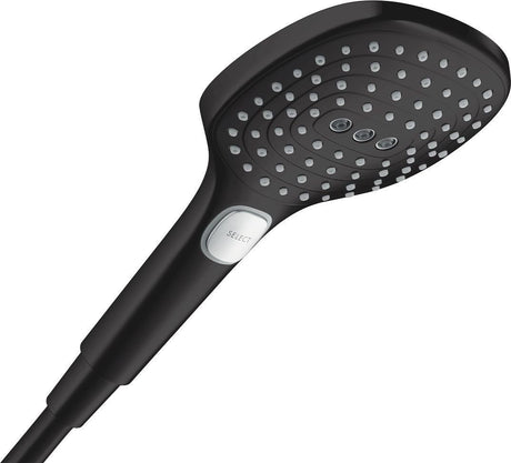 HANSGROHE Raindance Select E 120 3jet Handbrause mit Select-Taste und QuickClean in Chrom