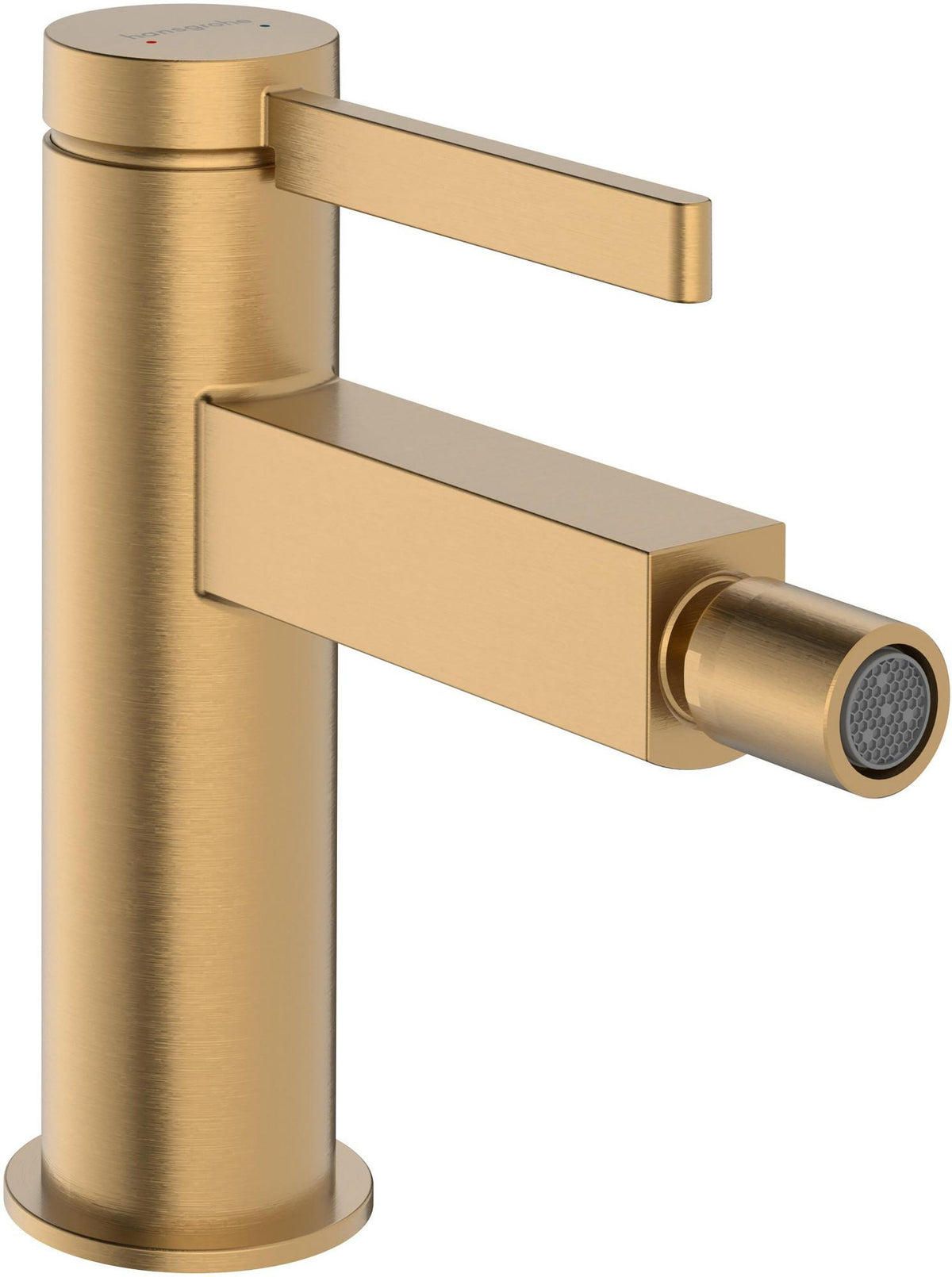 HANSGROHE Finoris Einhebel-Bidetmischer mit Push-Open Ablaufgarnitur, chrom