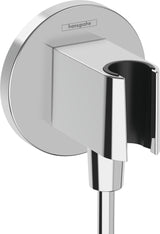 HANSGROHE Wandanschluss FixFit S mit Brausehalter – polished gold optic