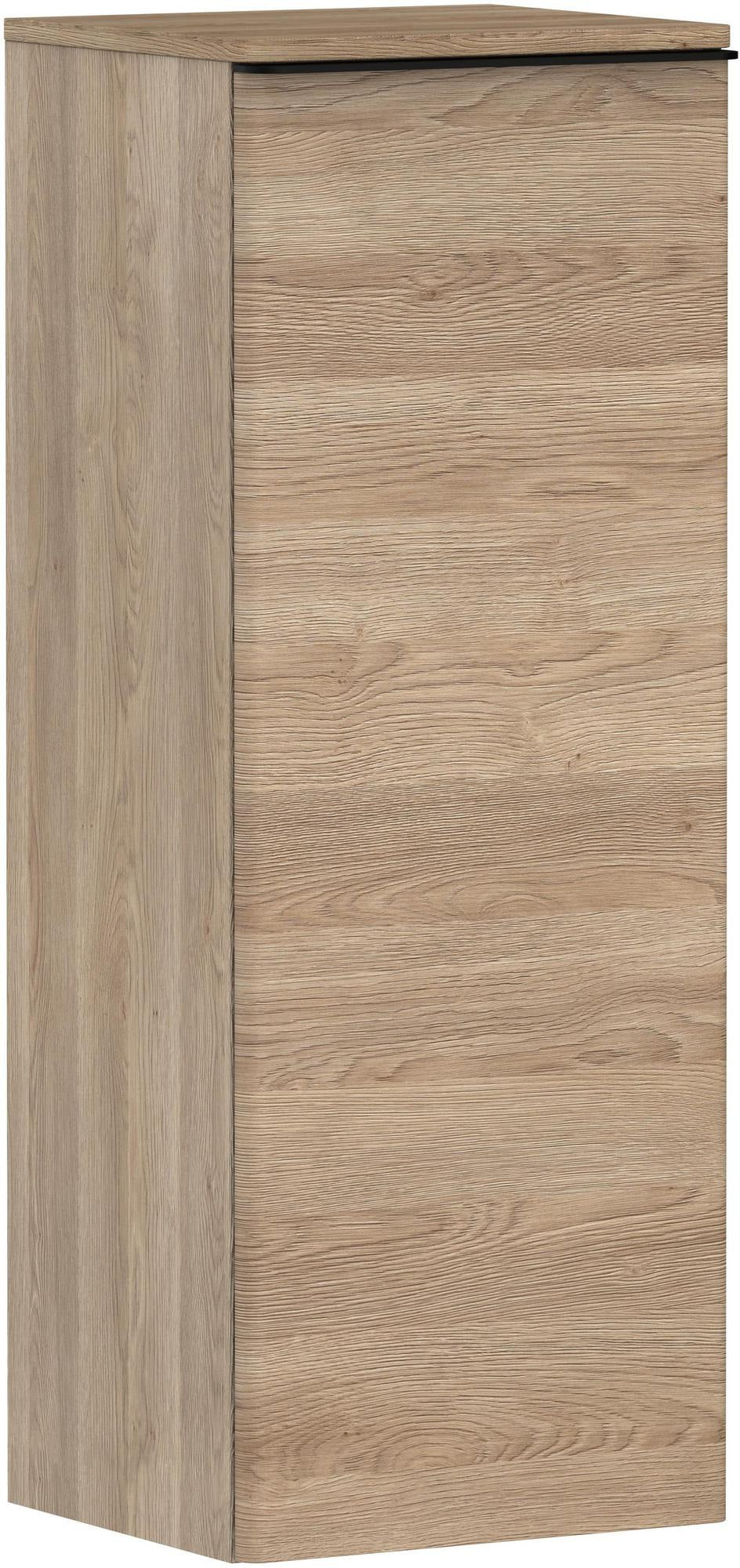 HANSGROHE Xelu Q Halbhochschrank 1065 mm weiß hochglanz – 1 Tür, SoftClose, links