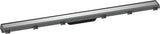 HANSGROHE RainDrain Match Duschrinne 600 mm mit höhenverstellbarem Rahmen, chrom