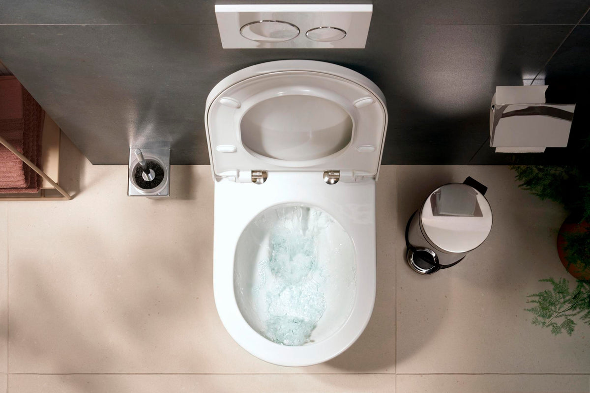 HANSGROHE AddStoris Papierrollenhalter mit Deckel, Chrom, Wandmontage