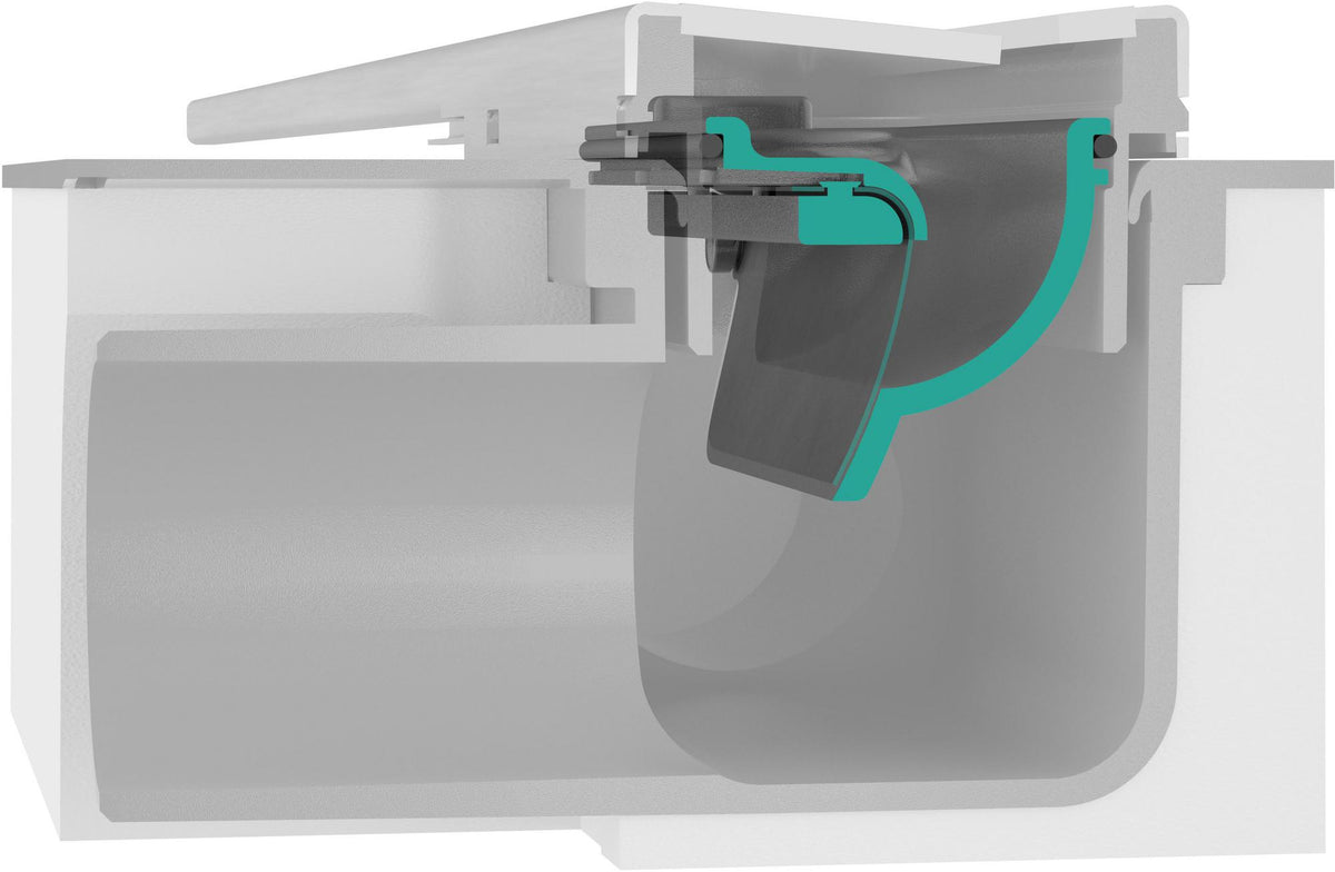 Hansgrohe Dryphon für RainDrain – Trockensiphon für RainDrain Ablaufprofile