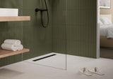 Hansgrohe RainDrain Go Komplettset Duschrinne 1200 mm rückseitig befliesbar für Stand- und flache Installation