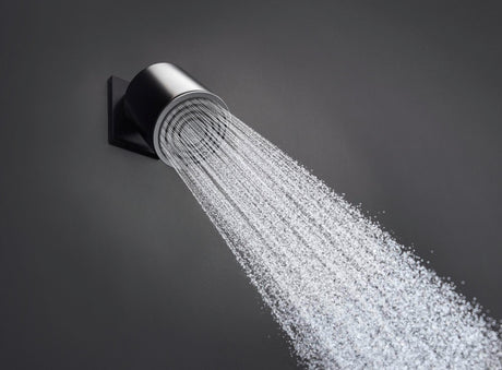 HANSGROHE Pulsify S 105 Kopfbrause mit PowderRain Strahl in Chrom – 1 Strahlart, Antikalk