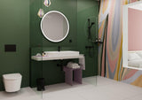 HANSGROHE Xanuia Q Aufsatzwaschtisch 800x480 mm weiß mit Hahnloch und Überlauf