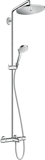 HANSGROHE Showerpipe Croma Select 280 mit Wannenthermostat – Chrom, 1 Strahl, DN15