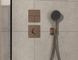 HANSGROHE ShowerSelect Comfort E Absperrventil UP Chrom für 3 Verbraucher