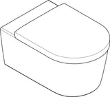 HANSGROHE EluPura S Wand-WC Set weiß mit HygienEffect und SoftClose