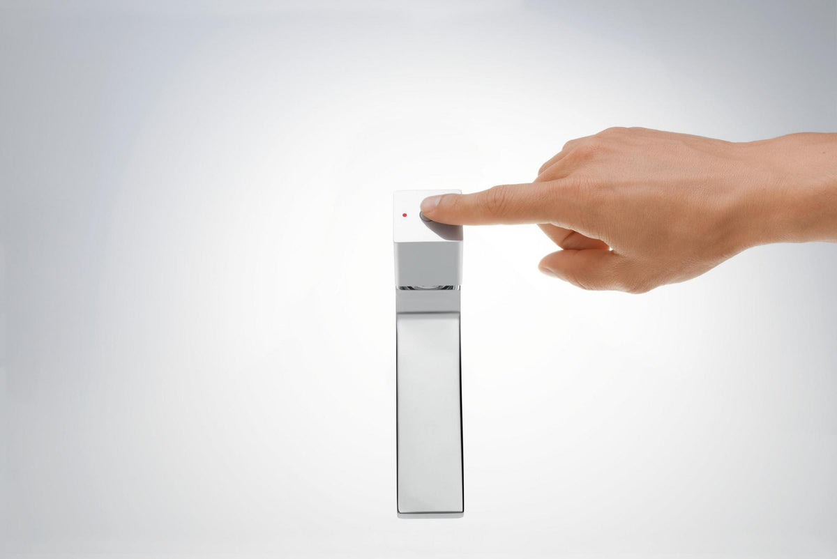 HANSGROHE Metropol 110 Select Waschtischmischer mit Push-Open Ablaufgarnitur, chrom