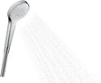 HANSGROHE HG Handbrause CROMA SELECT S VARIO DN 15 weiß/chrom – 3 Strahlarten, Select-Taste & QuickClean