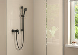 Hansgrohe VERNIS Blend Einhebel-Brausemischer Aufputz Chrom – Wandmontage, Temperaturbegrenzung
