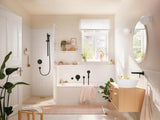HANSGROHE Rebris S Fertigmontageset Wannenmischer Unterputz Chrom – 2 Verbraucher, Thermostat