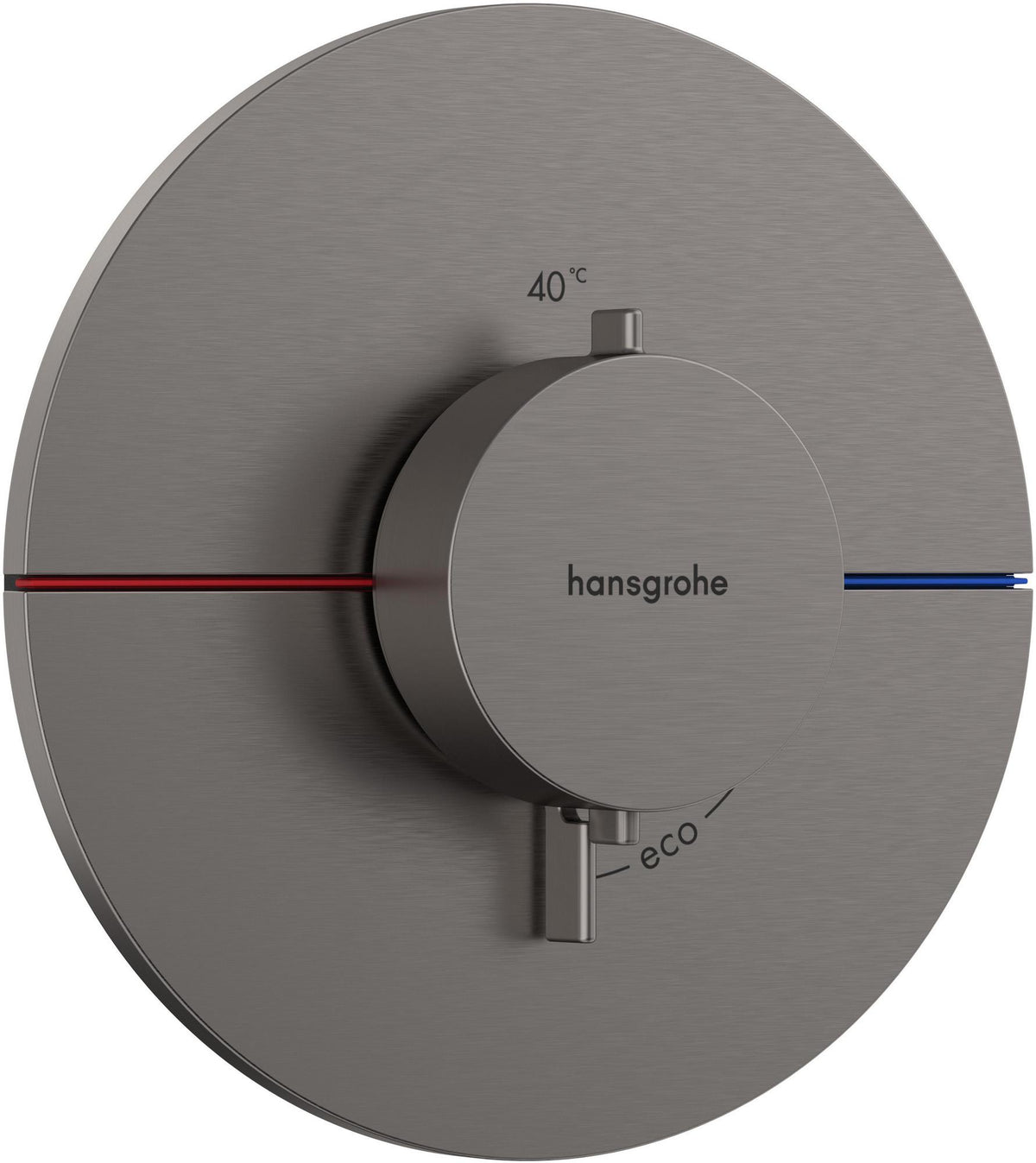 HANSGROHE ShowerSelect Comfort S Thermostat Fertigmontageset Unterputz Chrom – 1 Verbraucher, Stop-Funktion