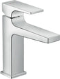 HANSGROHE Metropol Einhebel-Waschtischmischer 110 mit Push-Open Ablaufgarnitur, chrom