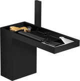 AXOR MYEDITION 110 Einhebel-Waschtischmischer mit Push-Open Ablaufgarnitur, chrom