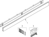 Hansgrohe WallStoris Wandleiste 500 mm mattschwarz – flexibel montierbare Deko- und Befestigungsleiste