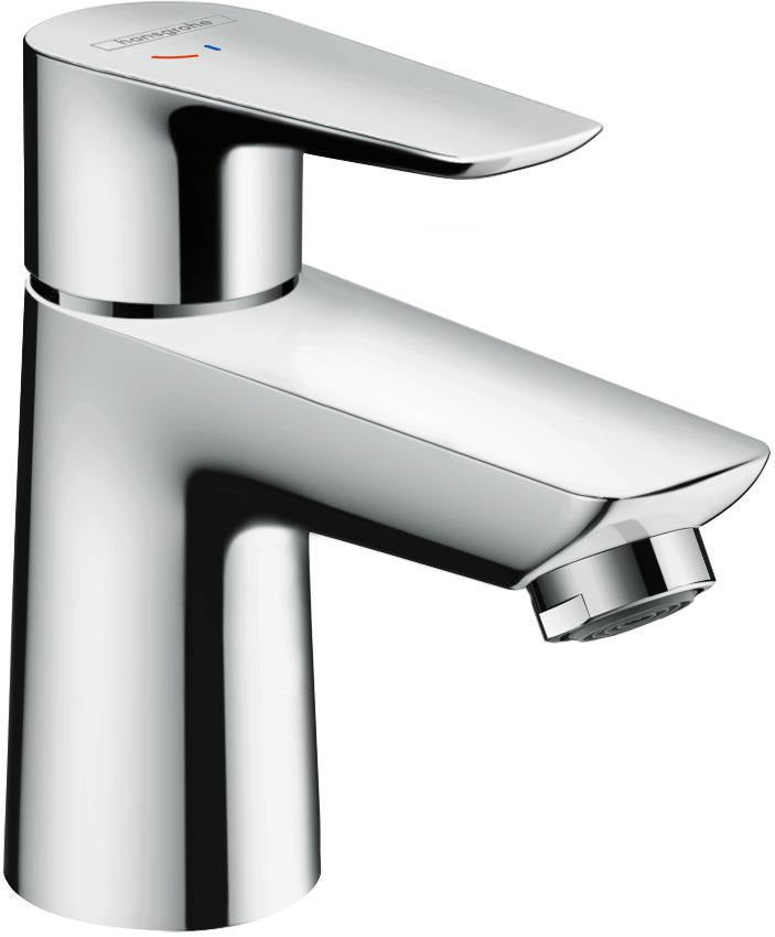 Hansgrohe Talis E Einhebel-Waschtischmischer 80 CoolStart chrom – DN 15 mit Ablaufgarnitur