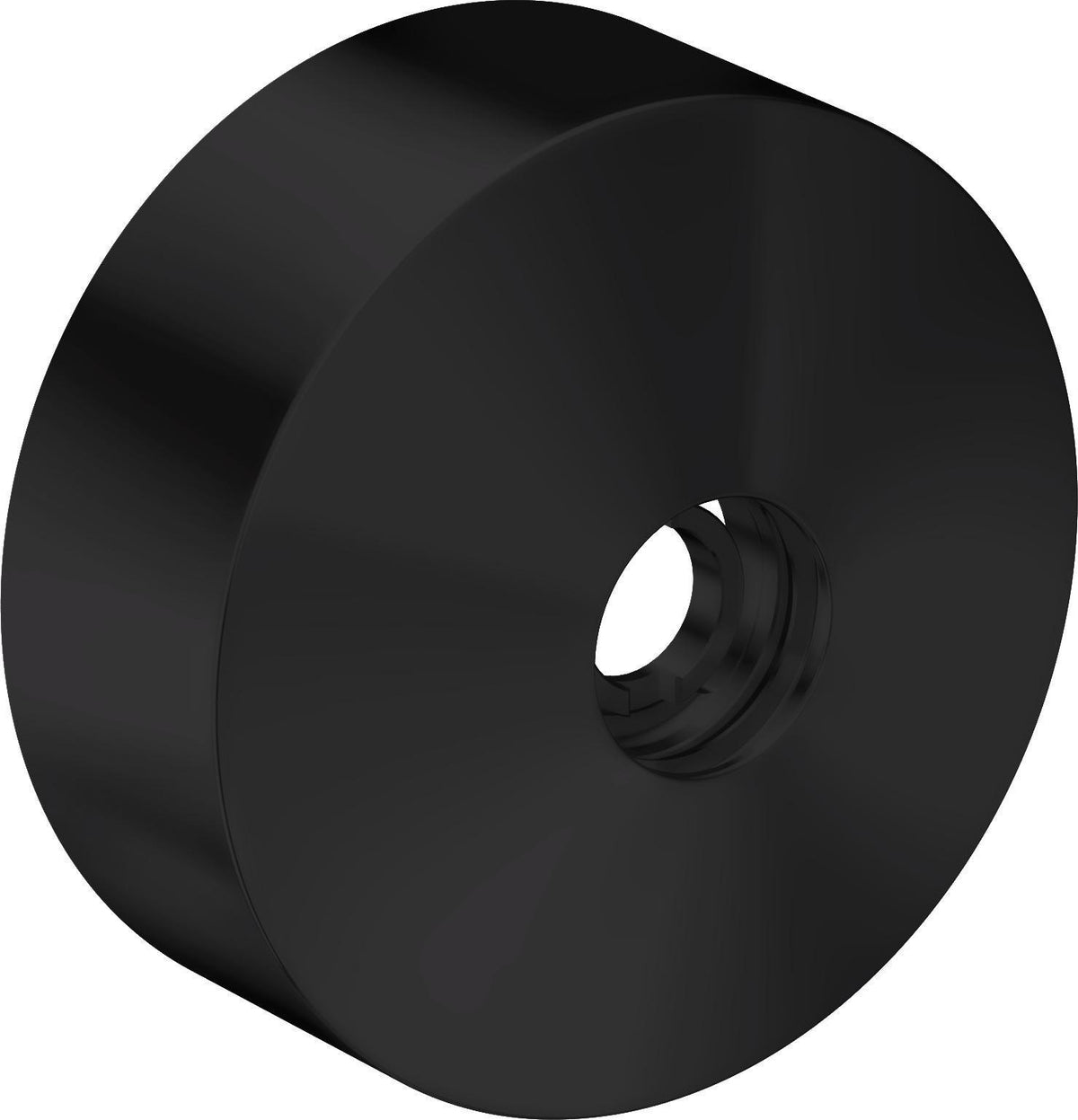 AXOR ONE Verlängerungsrosette 80 mm Chrom – Metallrosette für geringe Einbautiefe